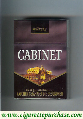 Cabinet Wurzig Dresden cigarettes collection version